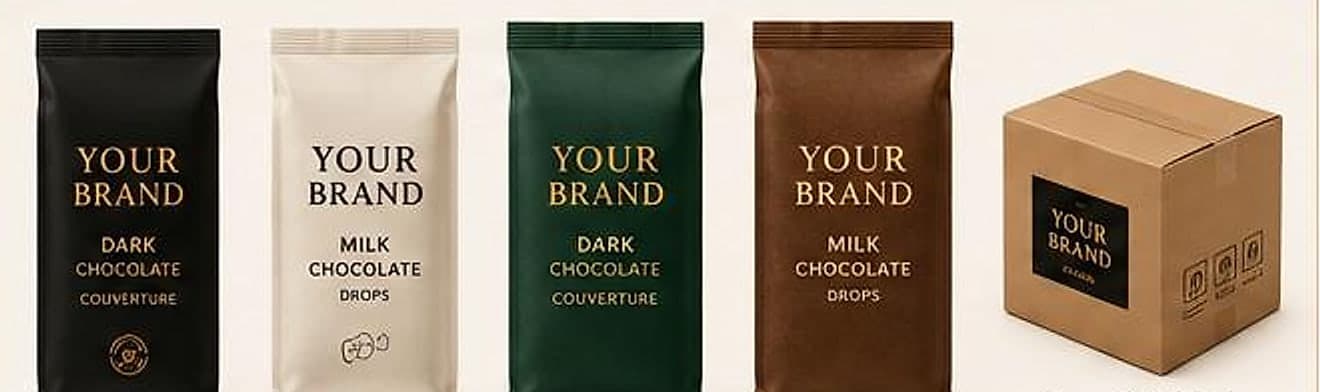 Markanıza özel ambalaj örnekleri: YOUR BRAND markalı ambalajlar